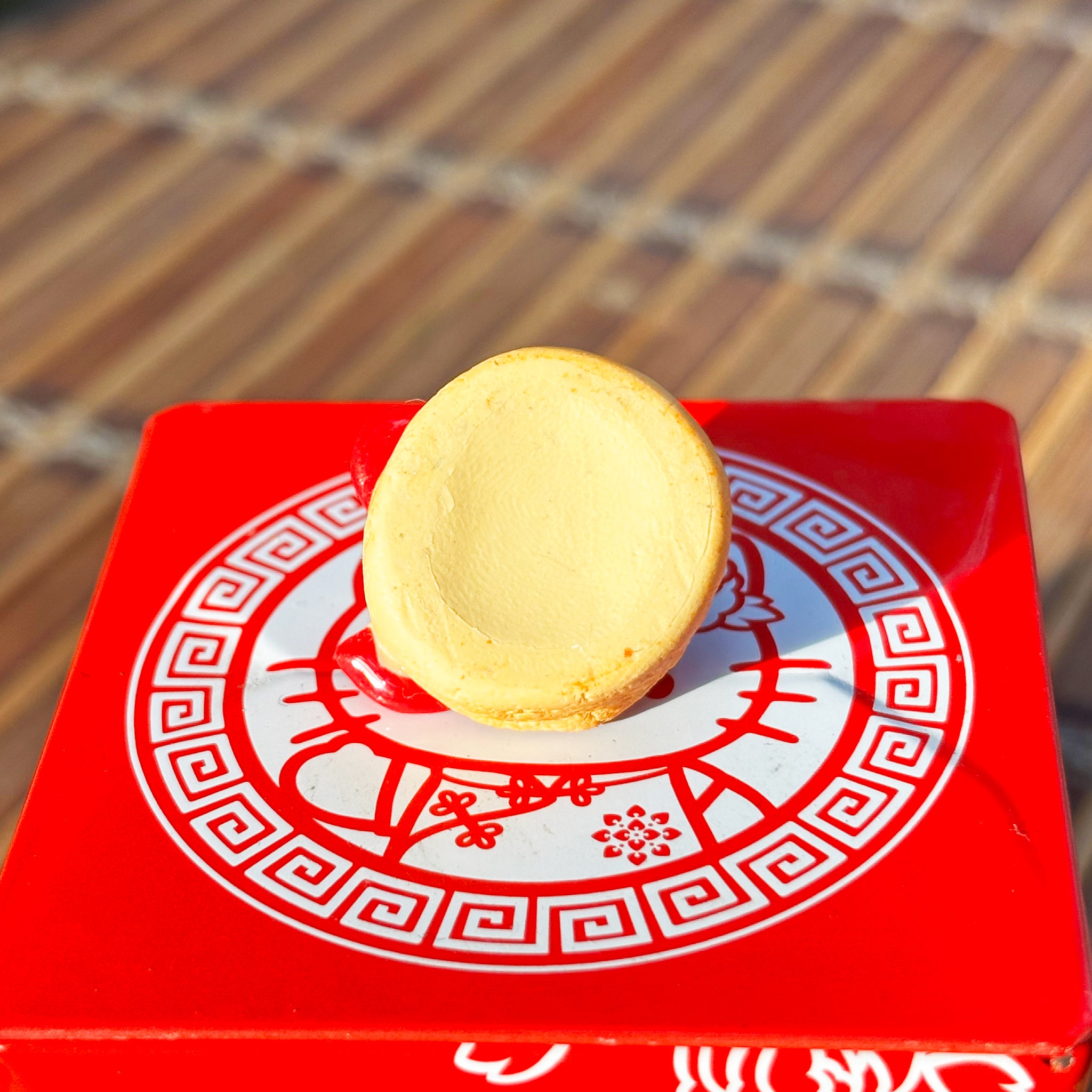 Mini Teddy Fruit Tart Desk Buddy