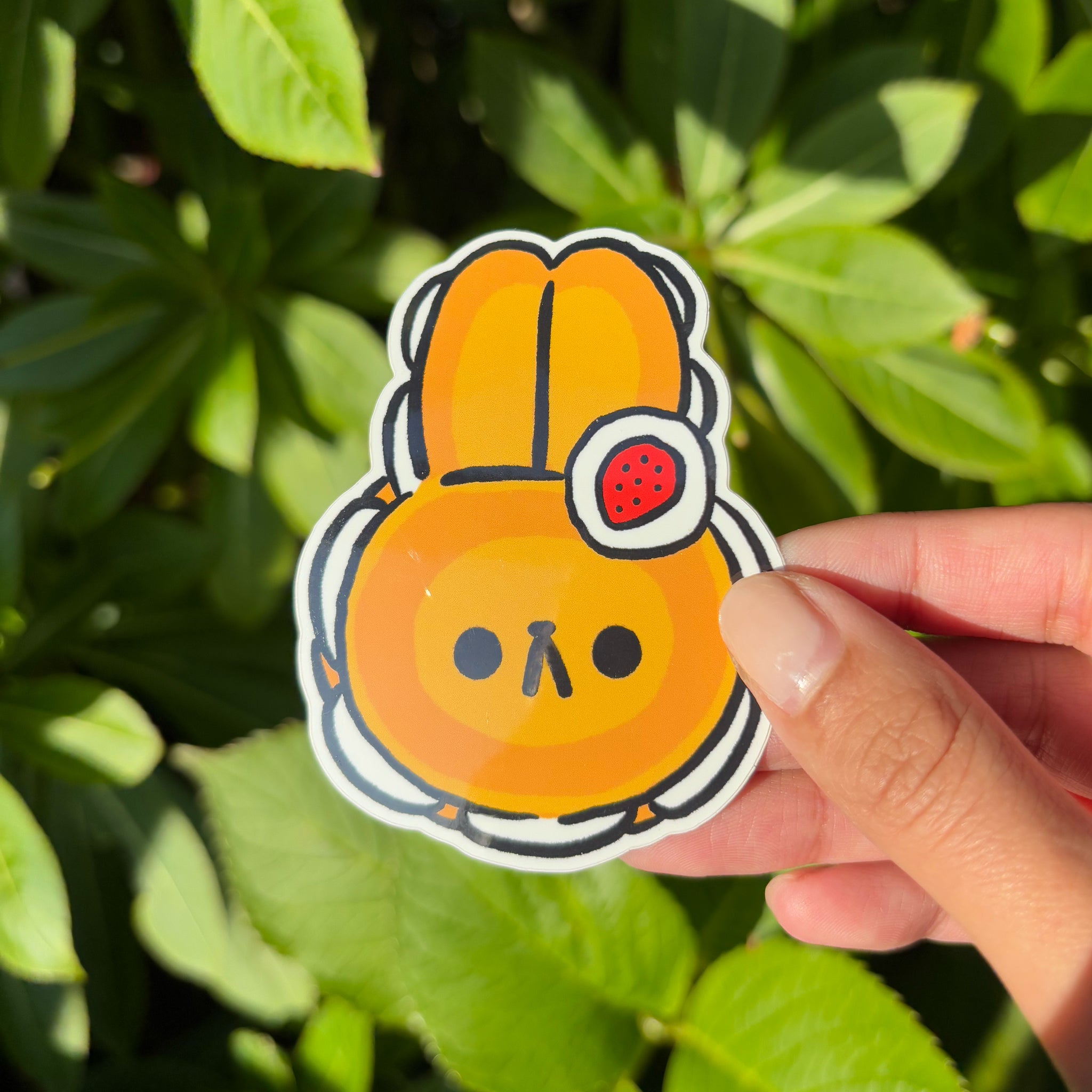 Strawberry Bunny Sticker