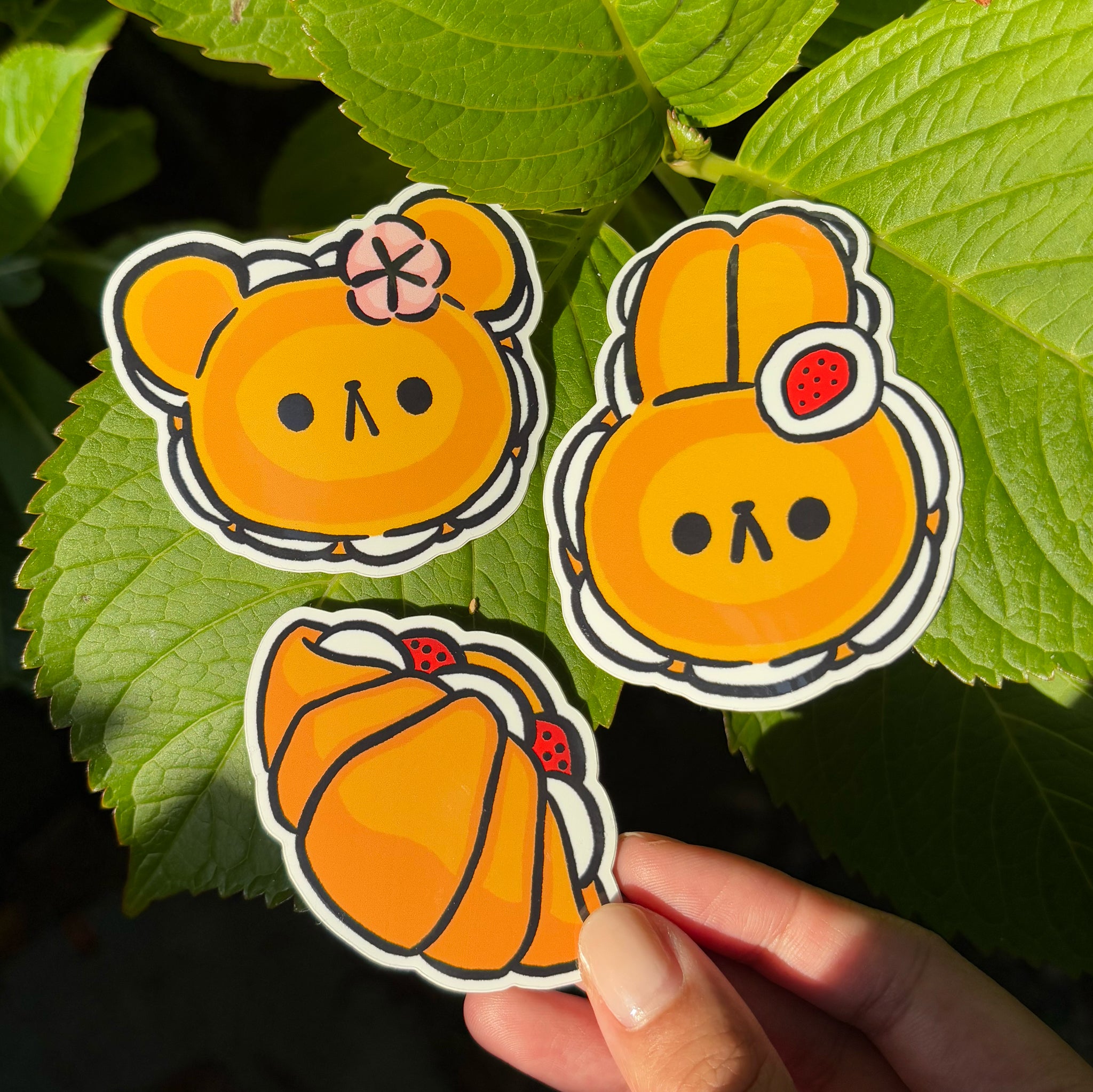 3 Baked Goods Sticker Set